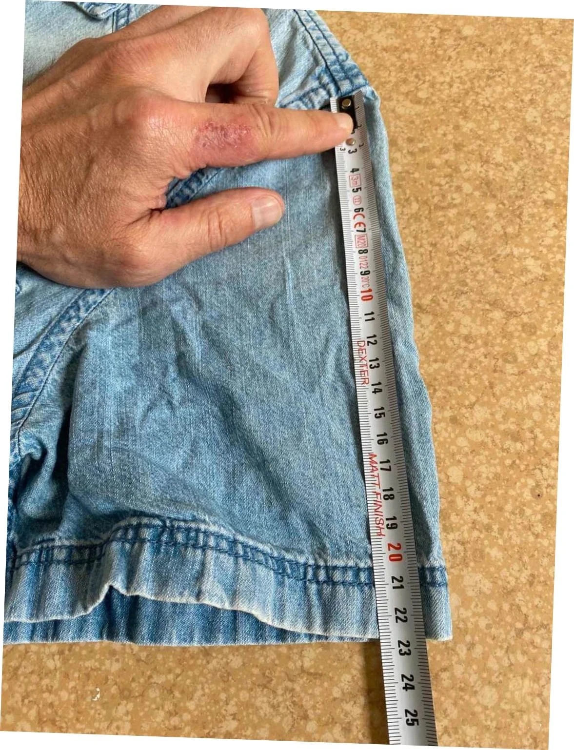 Camisa jeans Kiabi tamanho M – photo 6
